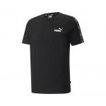 4k Puma 847382-01 Essentials+ Tape Men's Tee - black